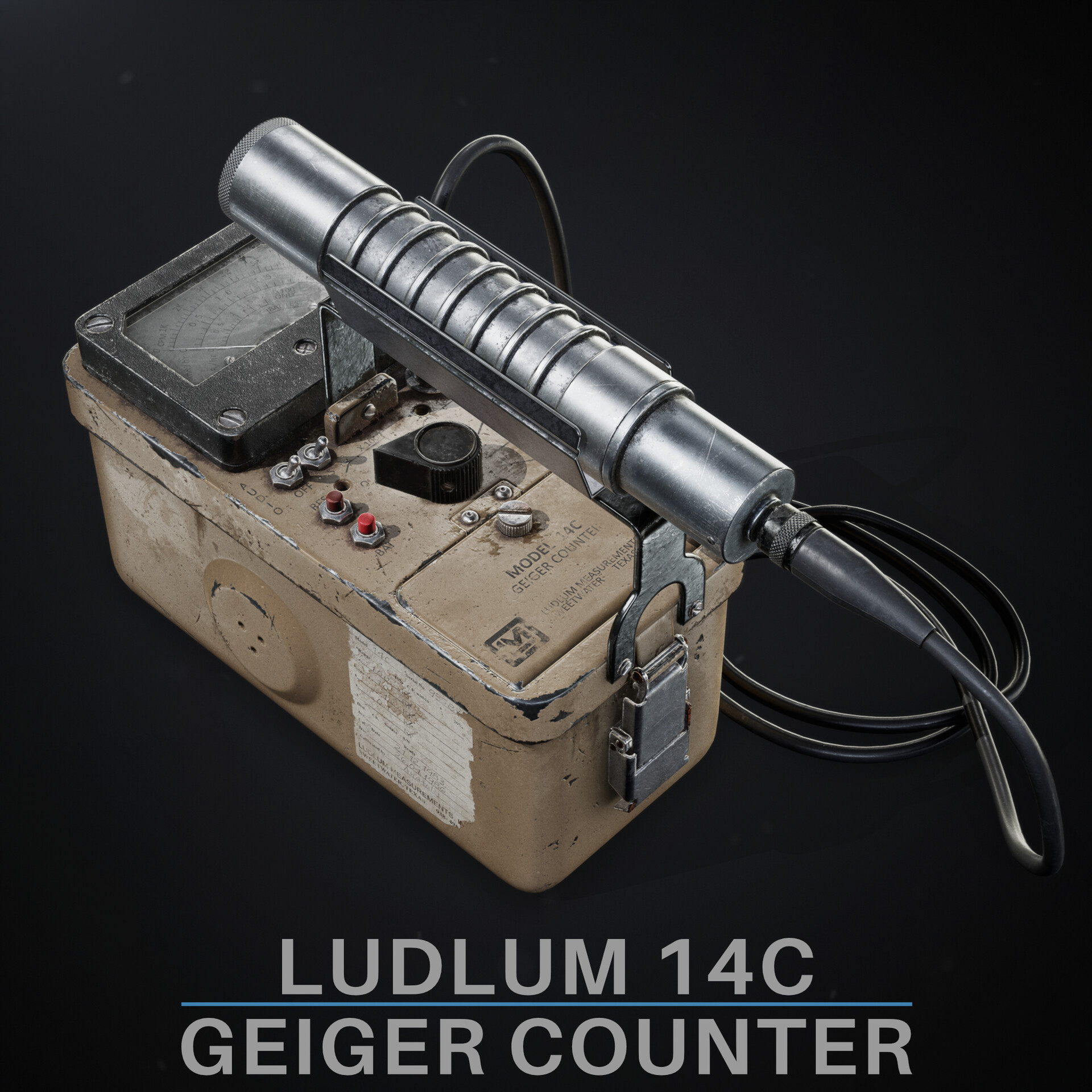 Rafał Piórkowski Ludlum 14C Geiger Counter