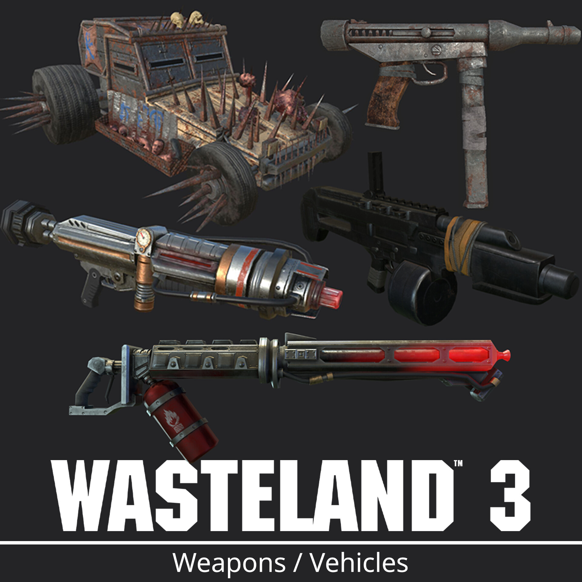 wasteland 3 weapons