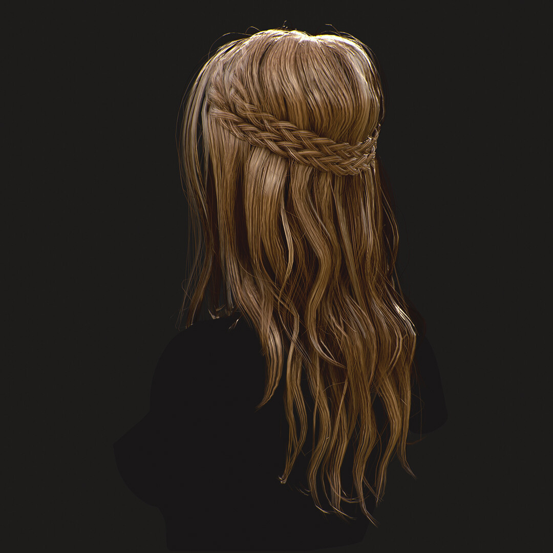 ArtStation - Hairstyle 2