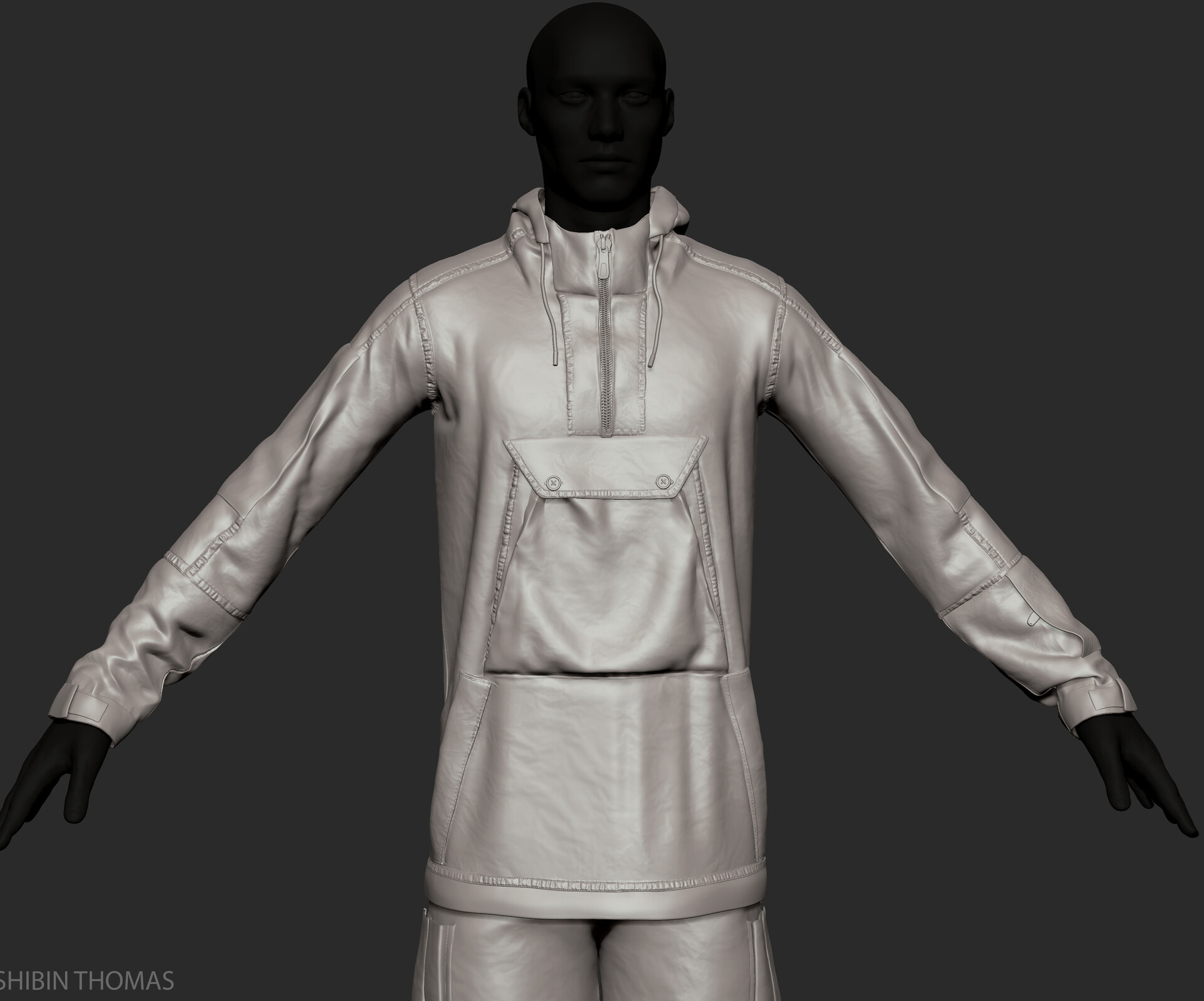 ArtStation Character Costume Hoodie Jacket