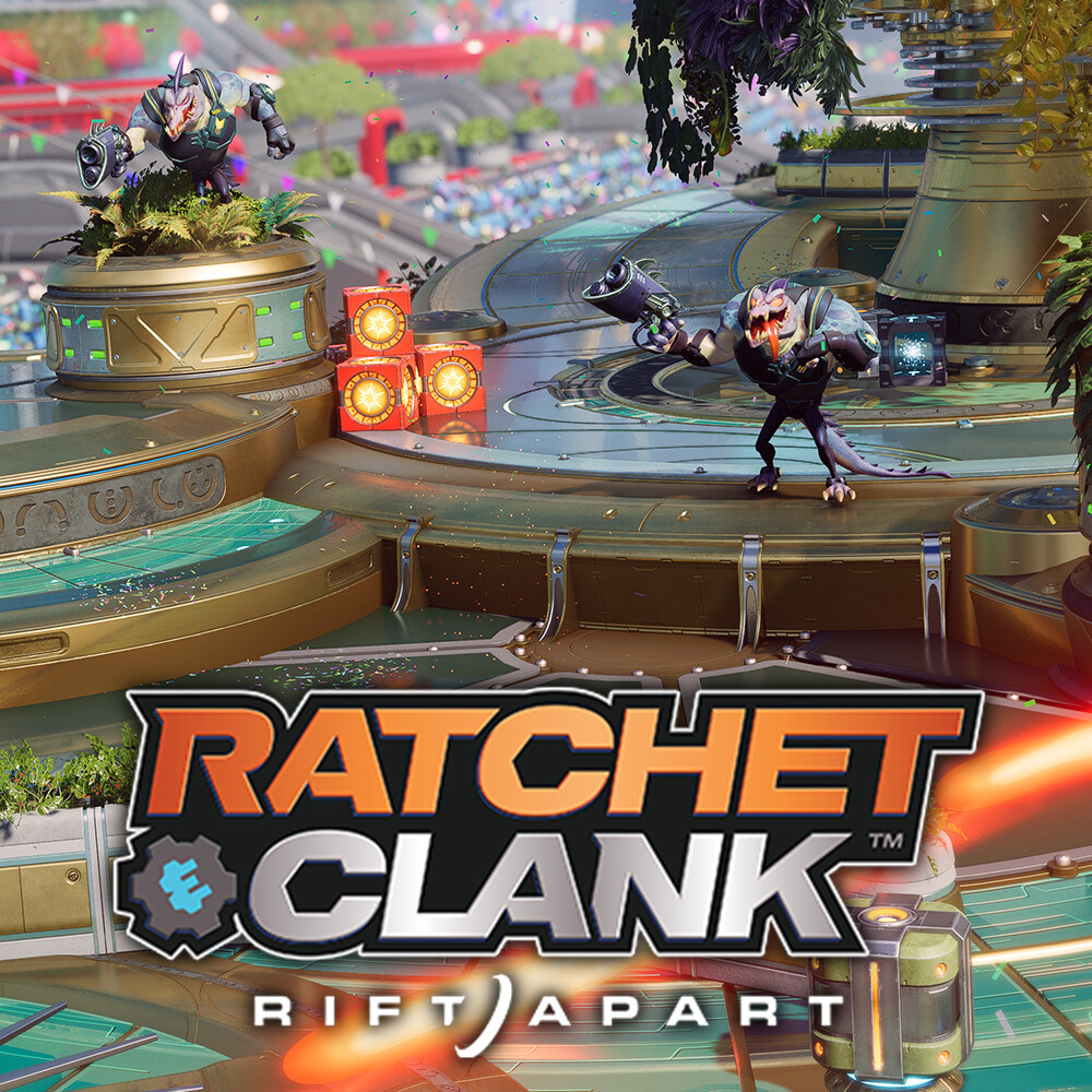 Ratchet &amp; Clank: Rift Apart - Megalopolis Parade - Great Clock Float