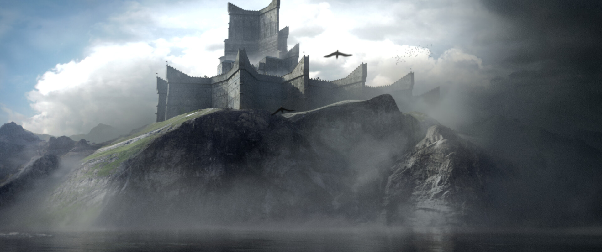 ArtStation - Dragonstone castle