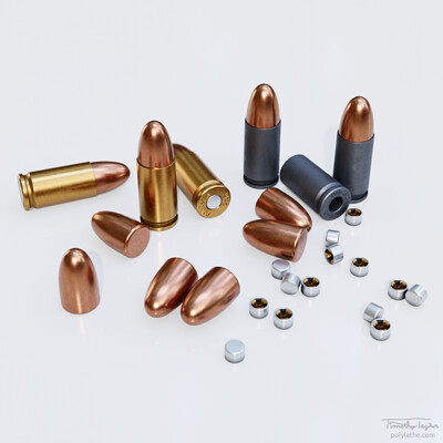 Pistol Cartridges 001