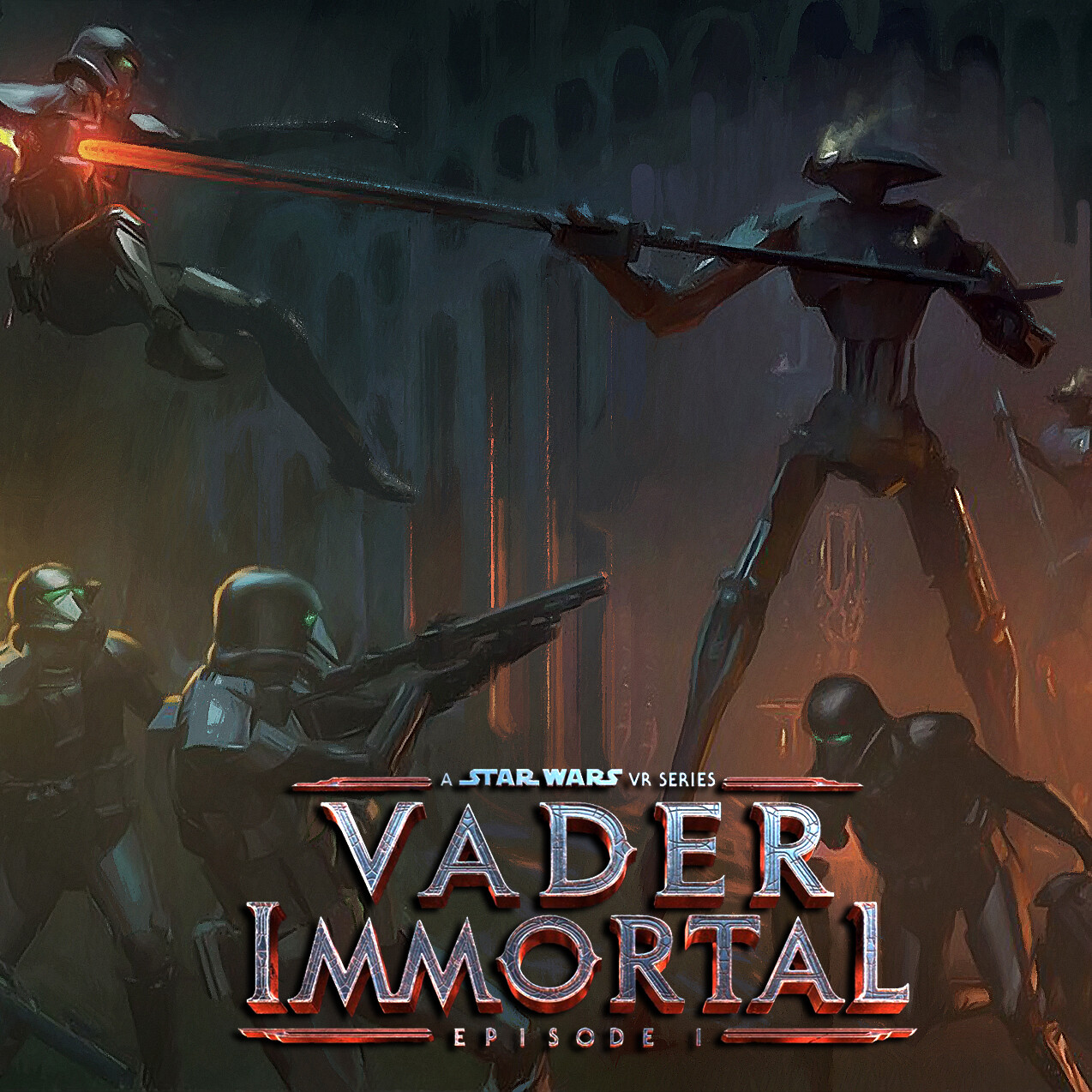 ArtStation Star Wars Vader Immortal ( 2019 ) Early Key Art of Corvax