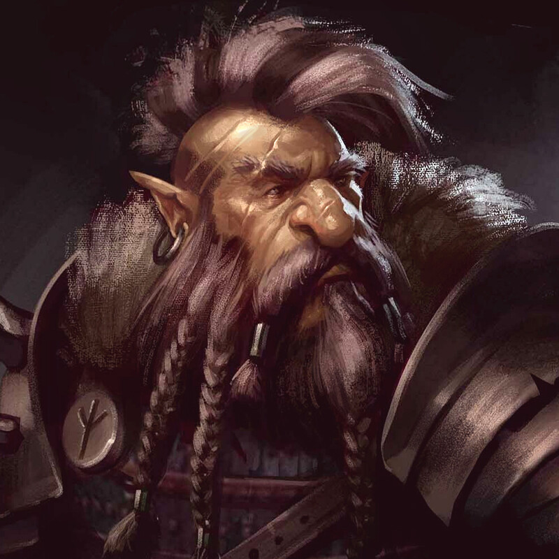 Artstation - Dwarf Portrait