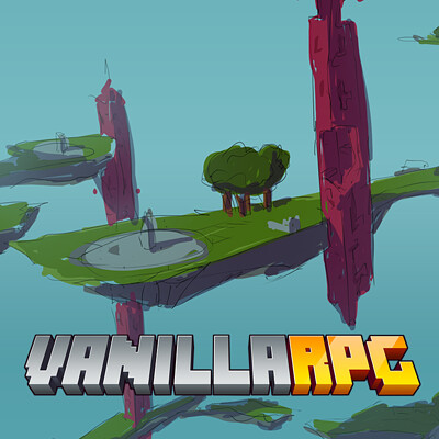 VanillaRPG - Sky Isles Dungeon Concept