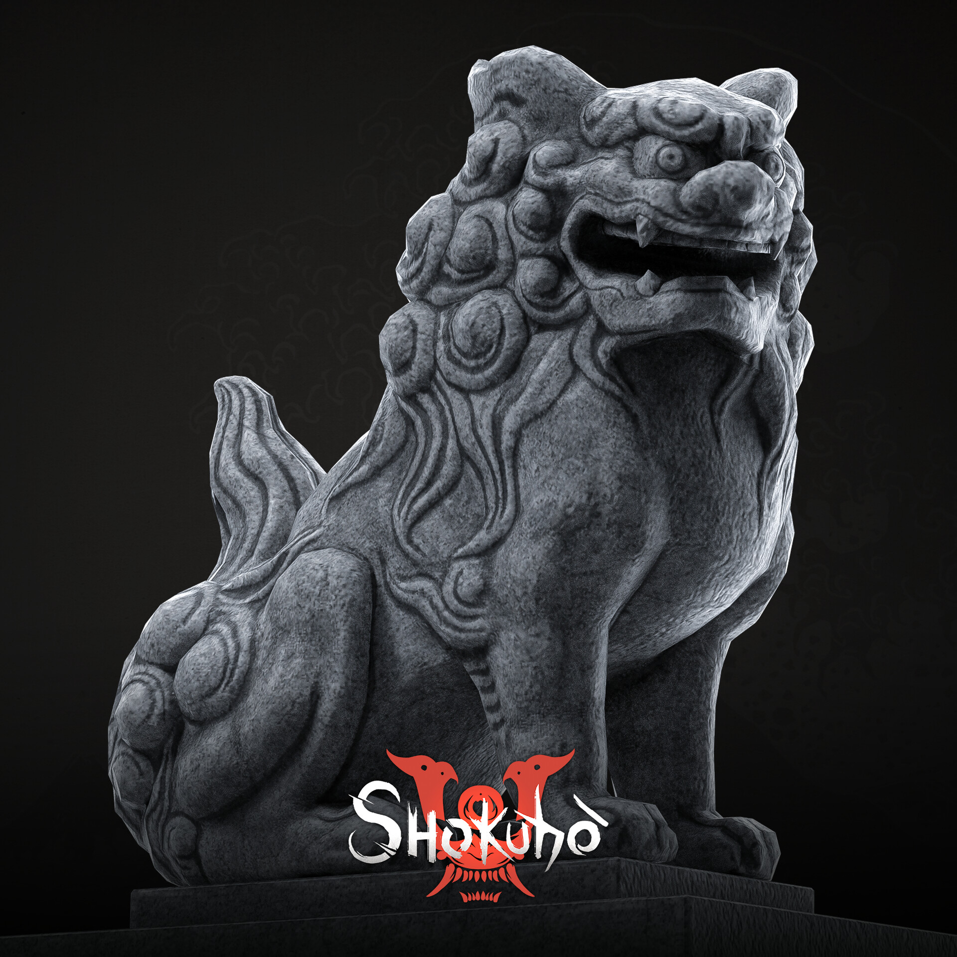 Ubaldo Huerta Komainu Statues (Agyo Ungyo), 50% OFF