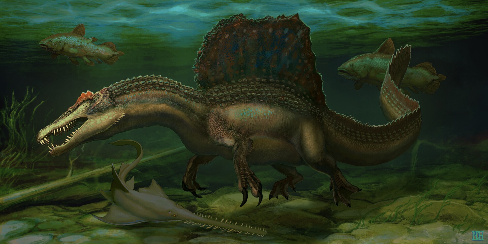 ArtStation - Spinosaurus