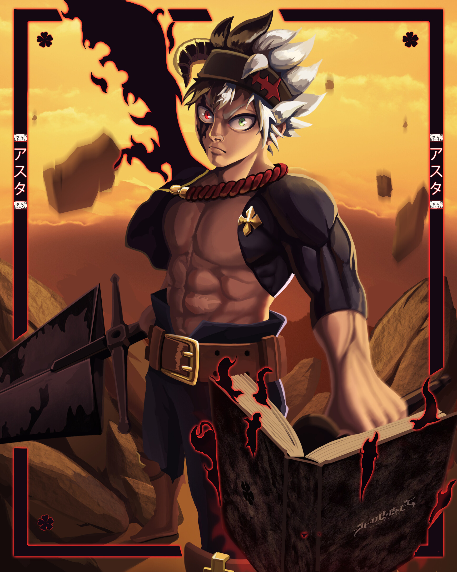 ArtStation - Asta Black Clover