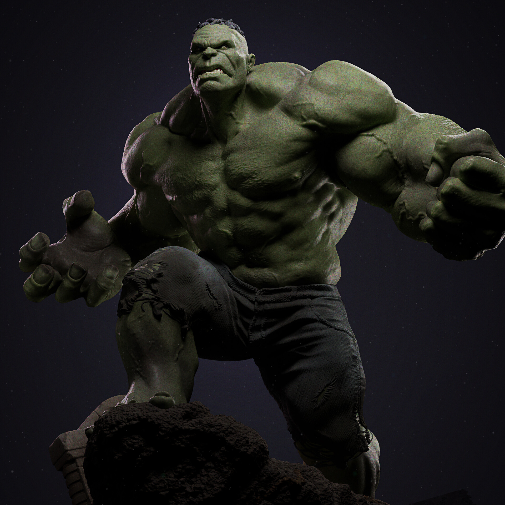 ArtStation - The immortal Hulk