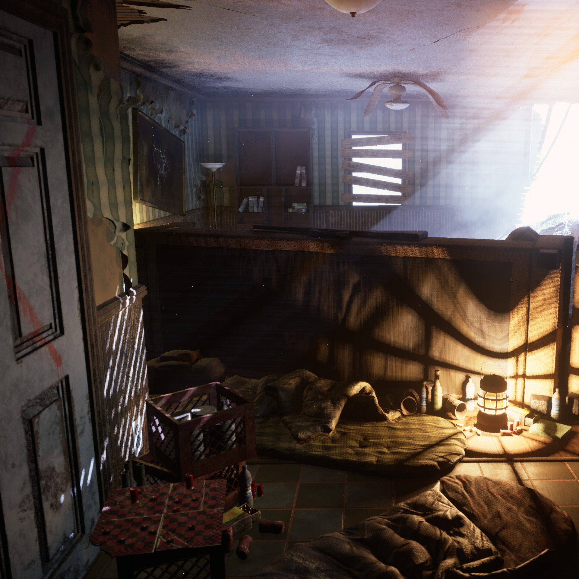 ArtStation Zombie Apocalypse Apartment