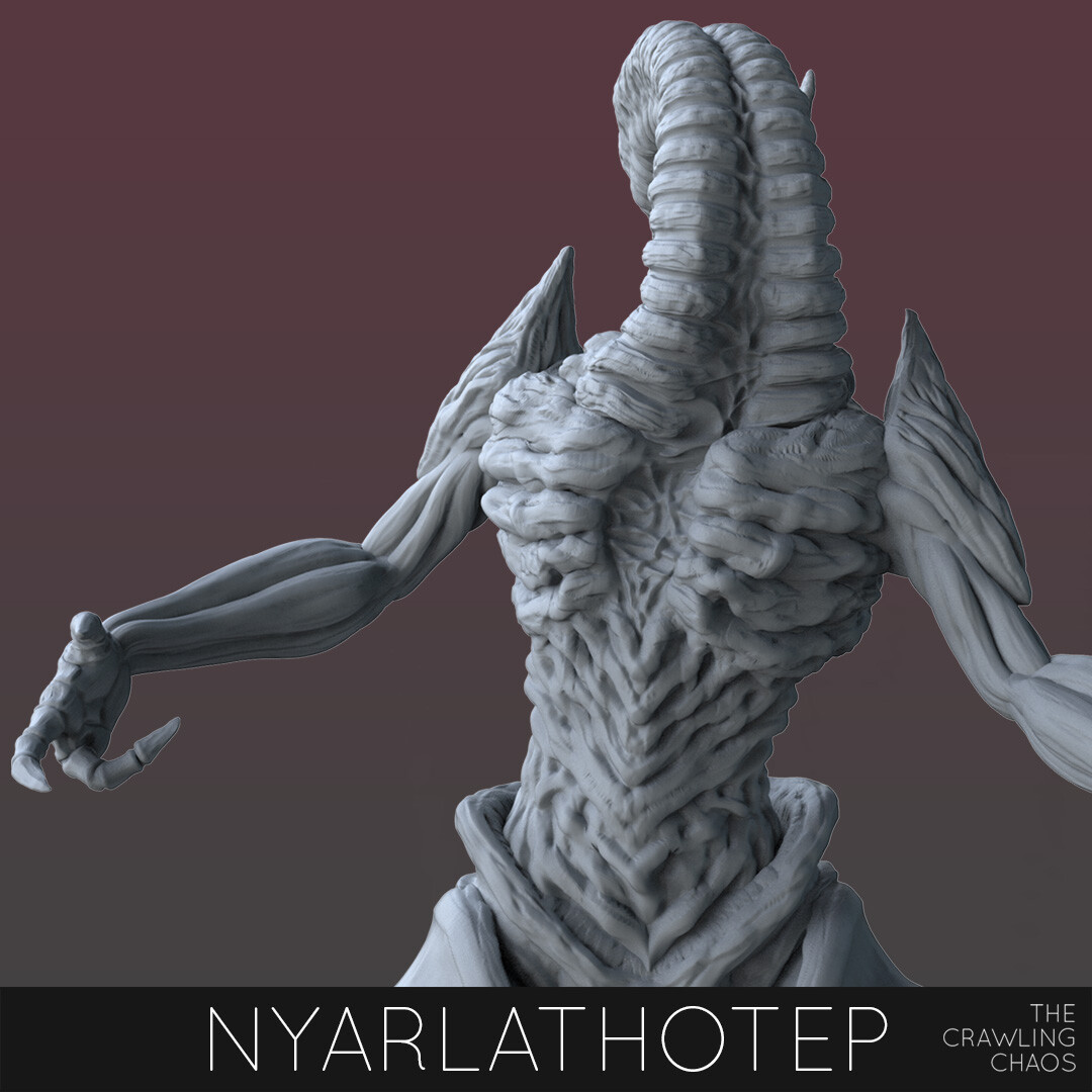 ArtStation - The Crawling Chaos -Nyarlathotep