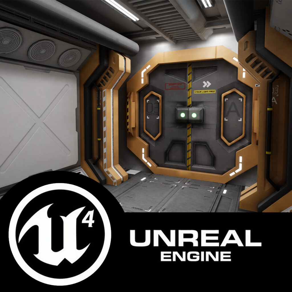 ArtStation Modular Space Station Environment