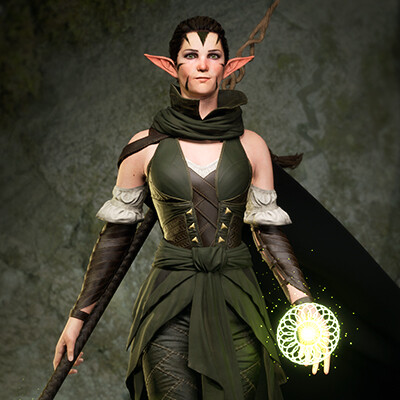 ArtStation - Nissa Revane - real time UE5