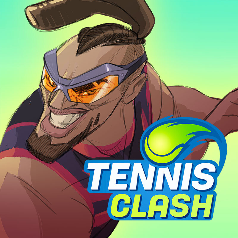 ArtStation TENNIS CLASH Early Character Exploration