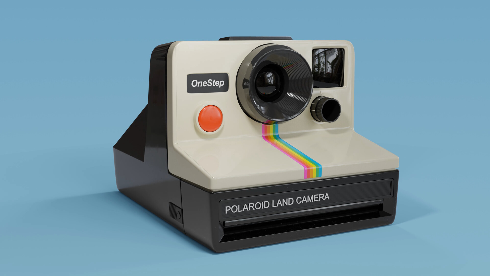 ArtStation - Vintage OneStep Polaroid Camera