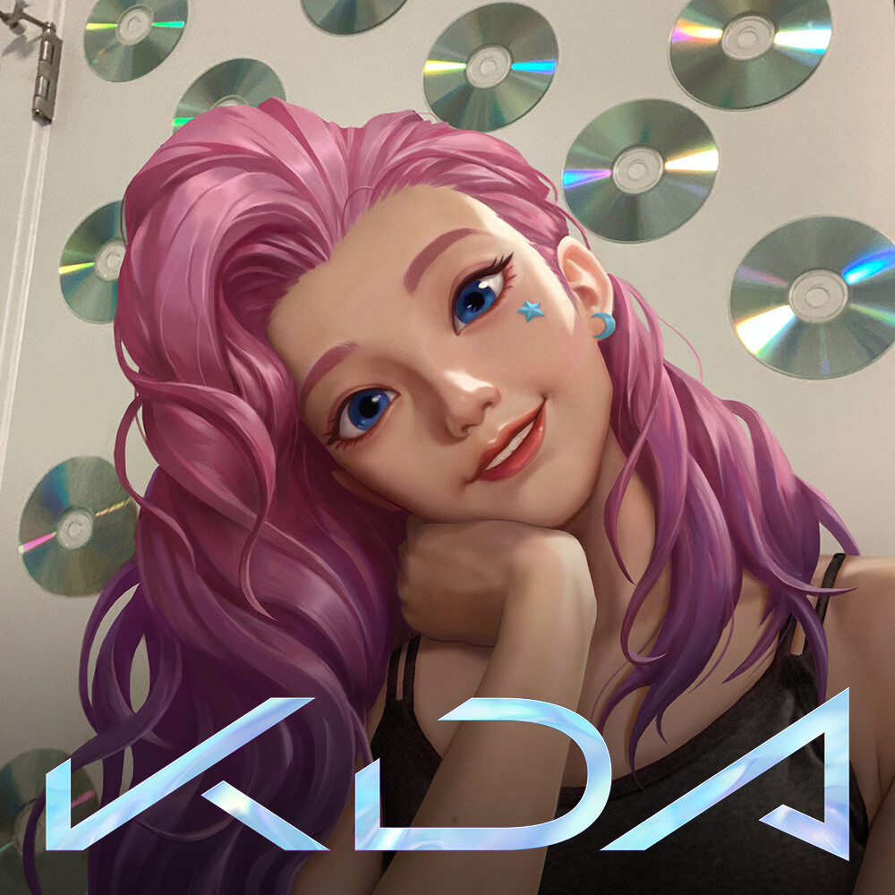 ArtStation - KDA Seraphine Campaign