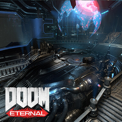 ArtStation - Doom Eternal - Hub Lighting