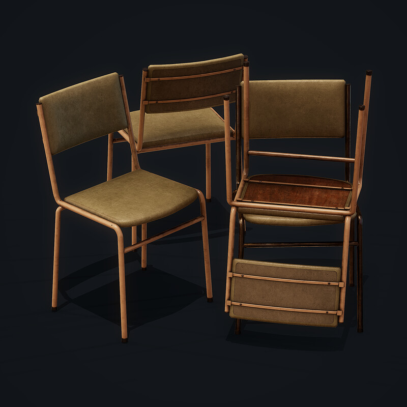 Old Chair - (Horror Bedroom)