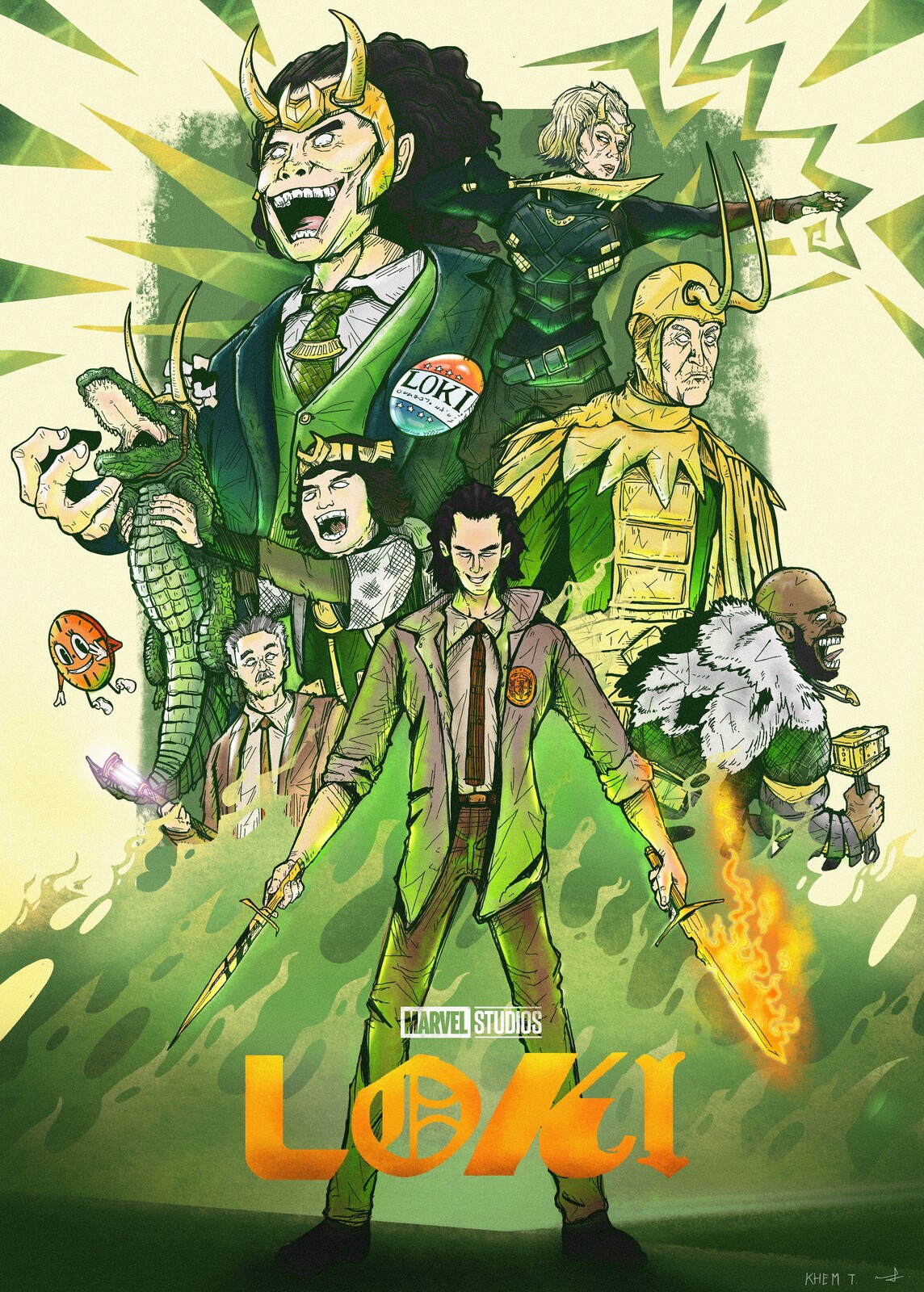 Poster : Marvel Loki series 