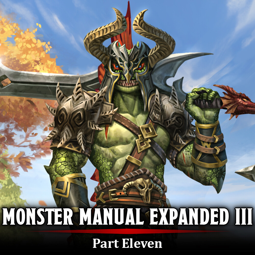 ArtStation - Monster Manual Expanded III - Part Eleven ArtStation - Monster Manual Expanded III - Part Eleven