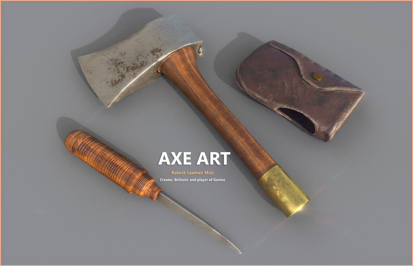 ArtStation AXE And Knife Art
