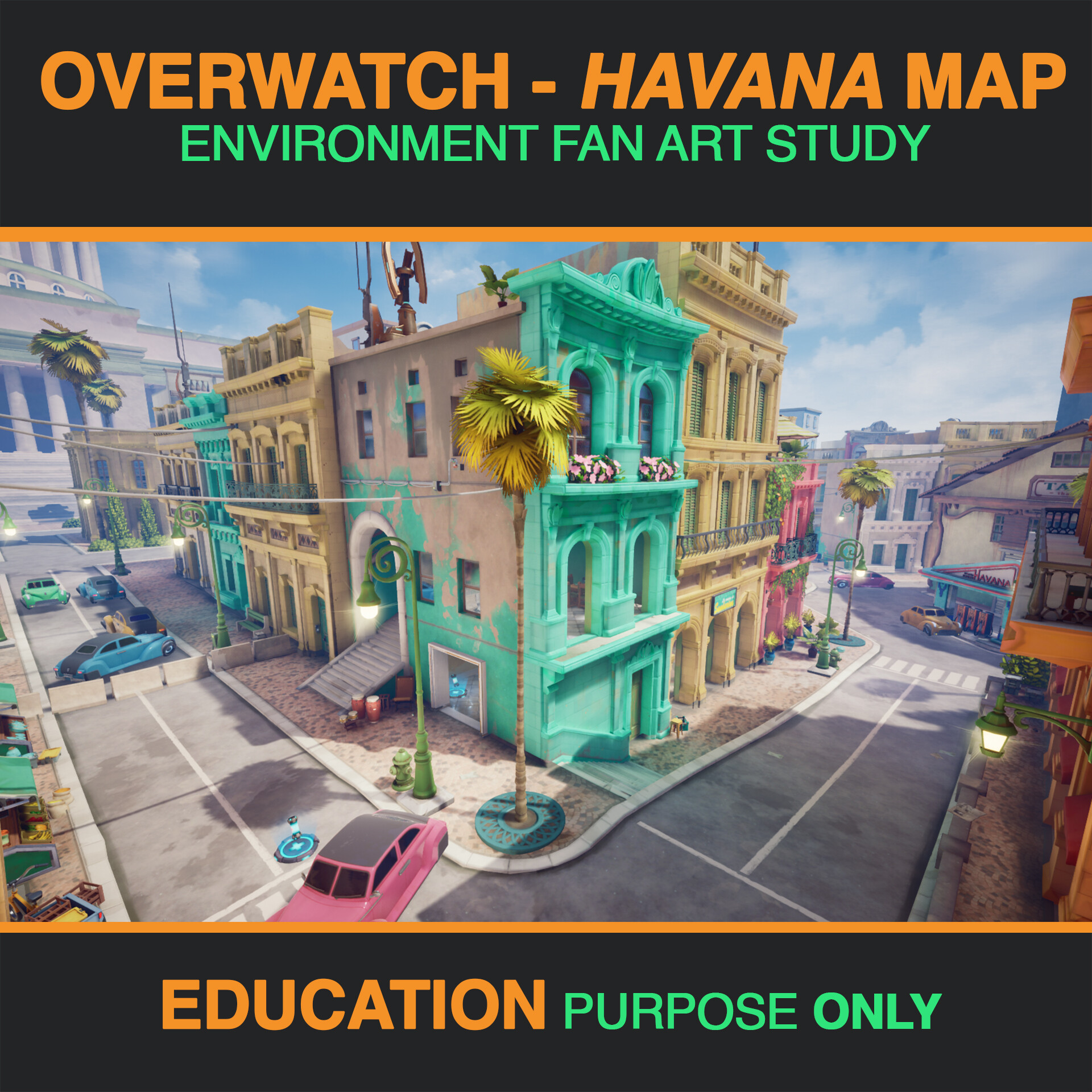 Overwatch Havana Map - Fan Art (Education Purpose Only), Arcane Owl... - ArtStation