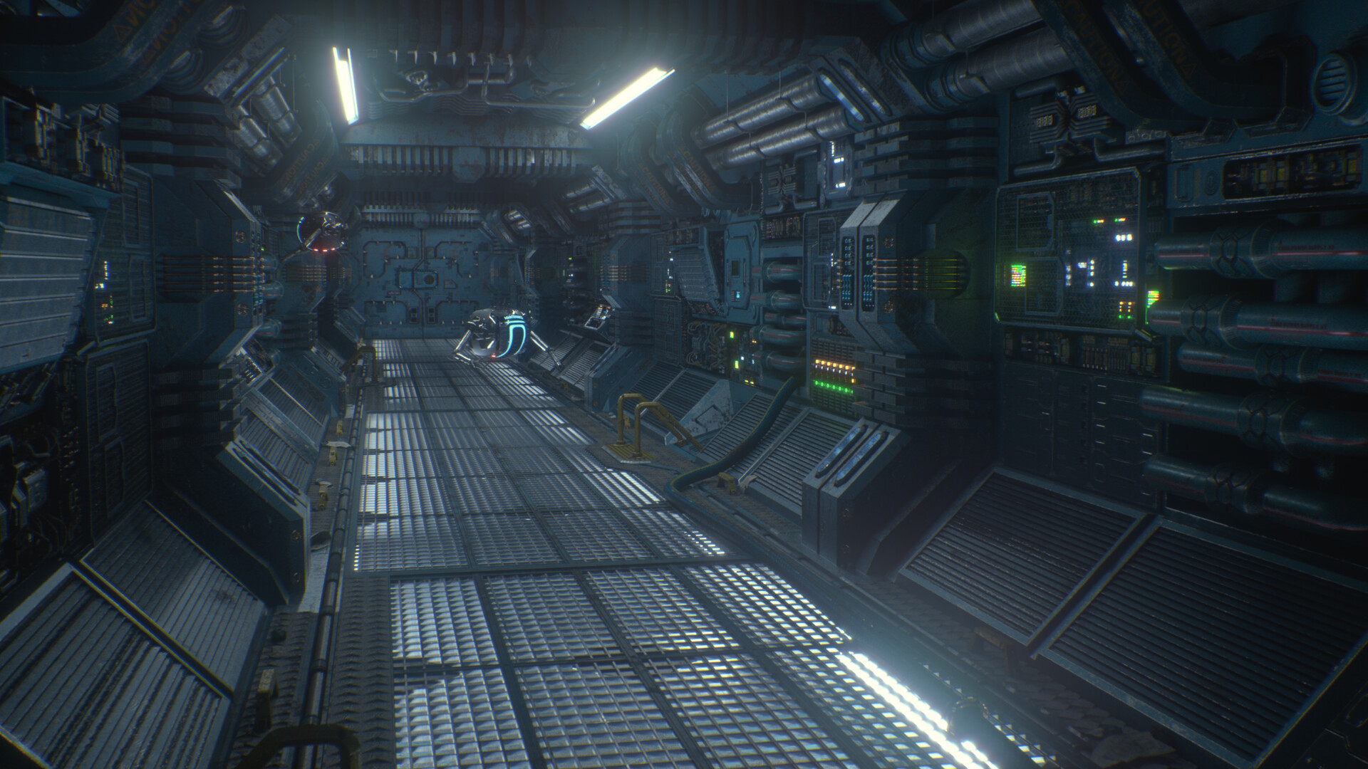 ArtStation - Space Base Corridor