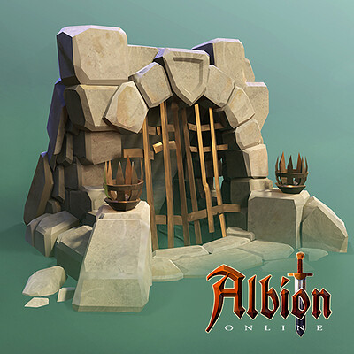 ArtStation - Albion Online : Swamp 2d Building concepts