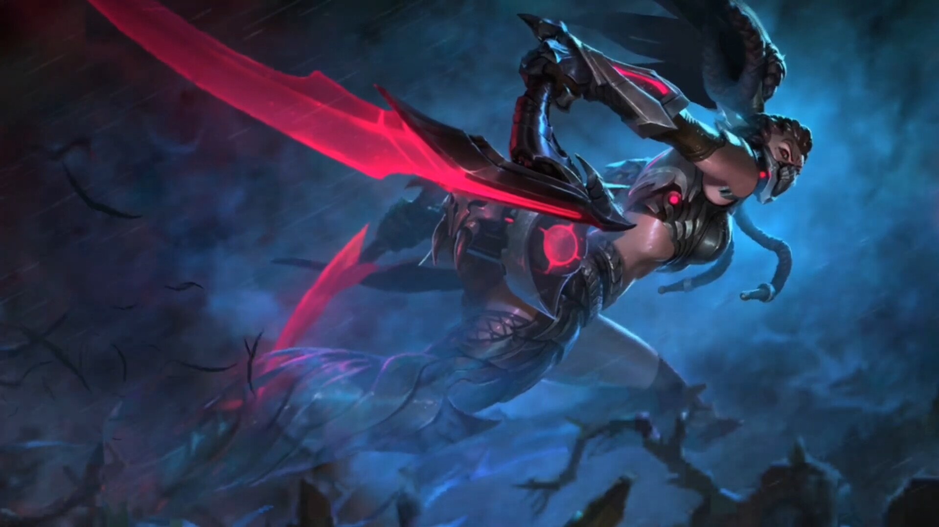 ArtStation - Headhunter Akali League of Legends Live Wallpaper