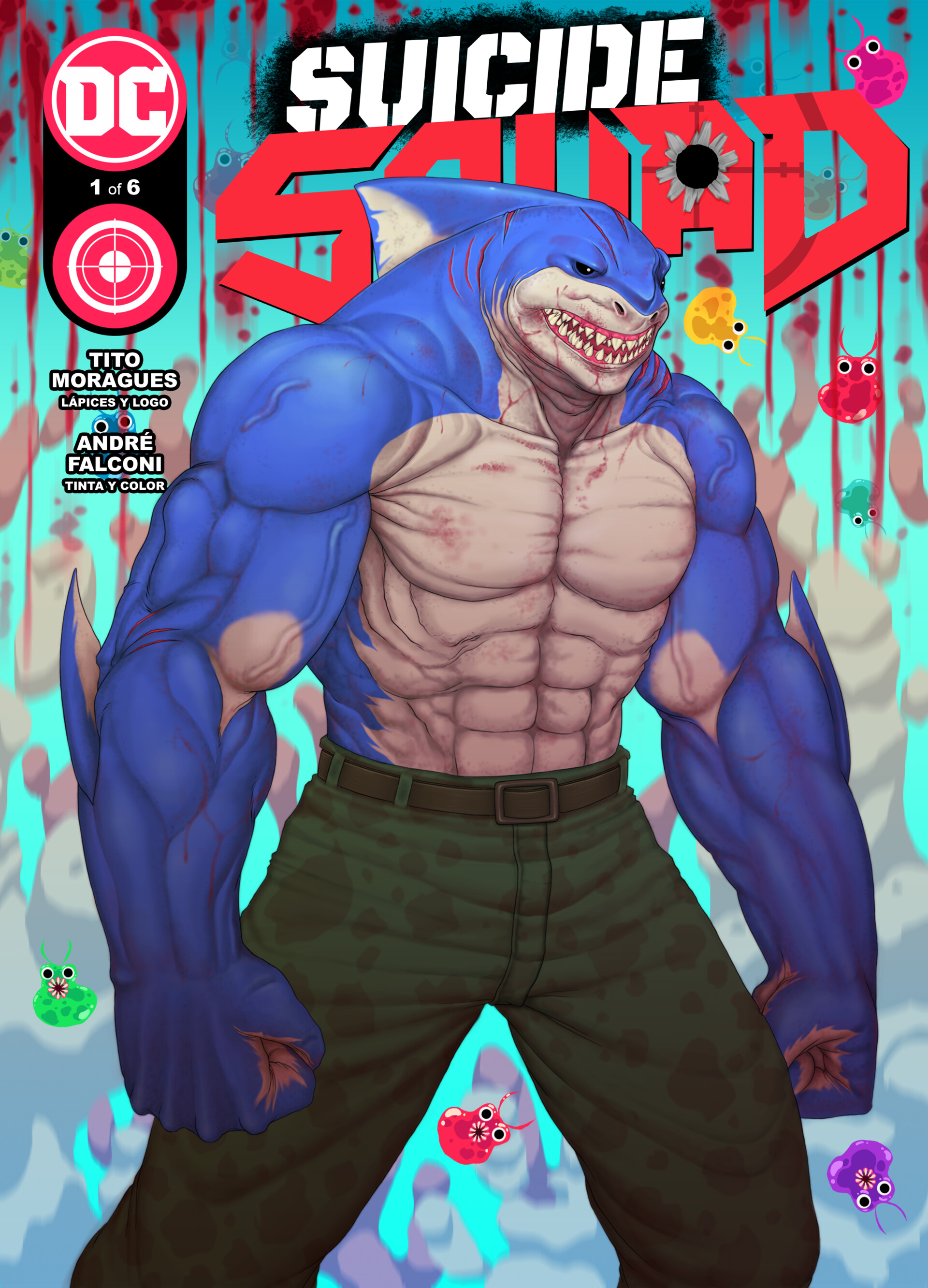 ArtStation KING SHARK SUICIDE SQUAD