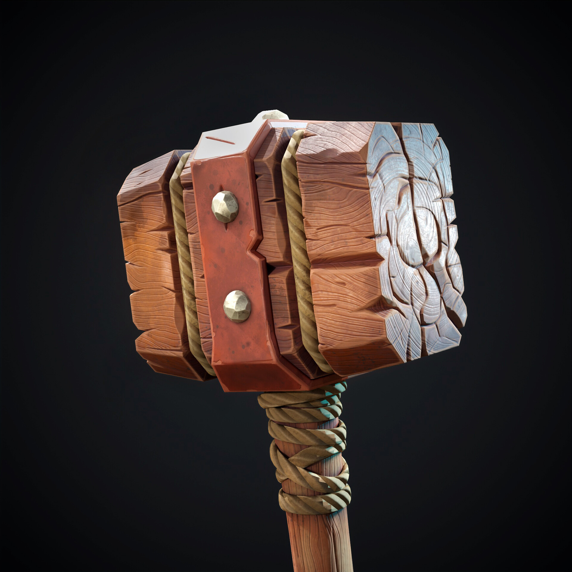 ArtStation Wooden Mallet
