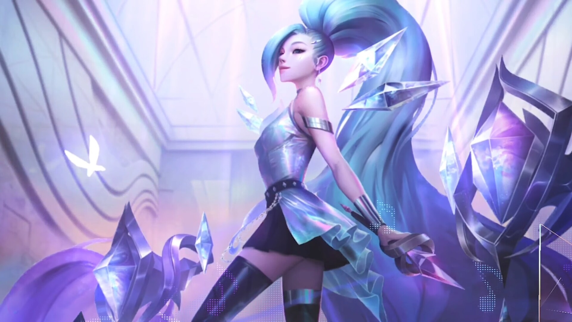 ArtStation - KDA All Out Seraphine League of Legends Live Wallpaper