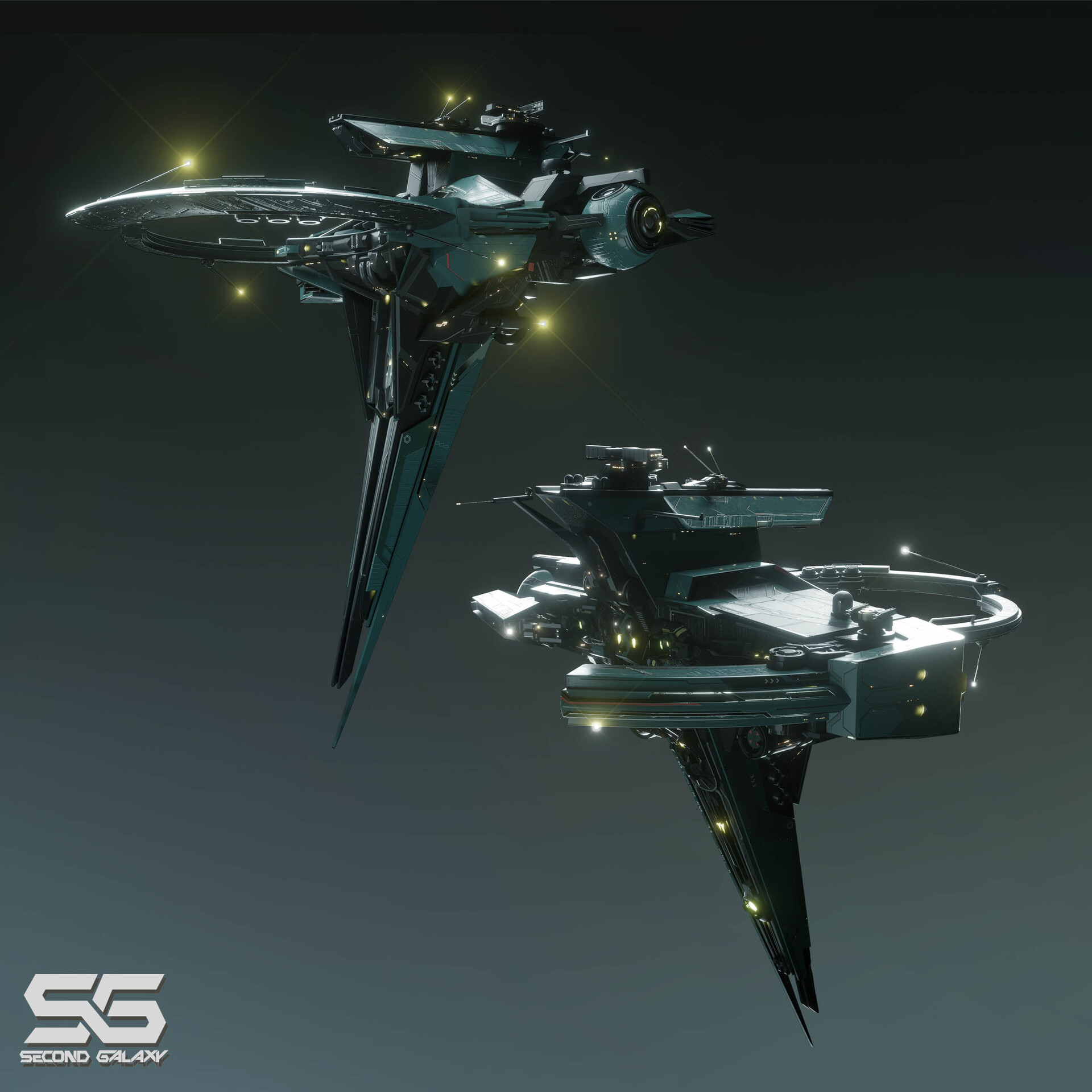 ArtStation - MAGNITUDE 0.00 SPACESHIP DESIGN