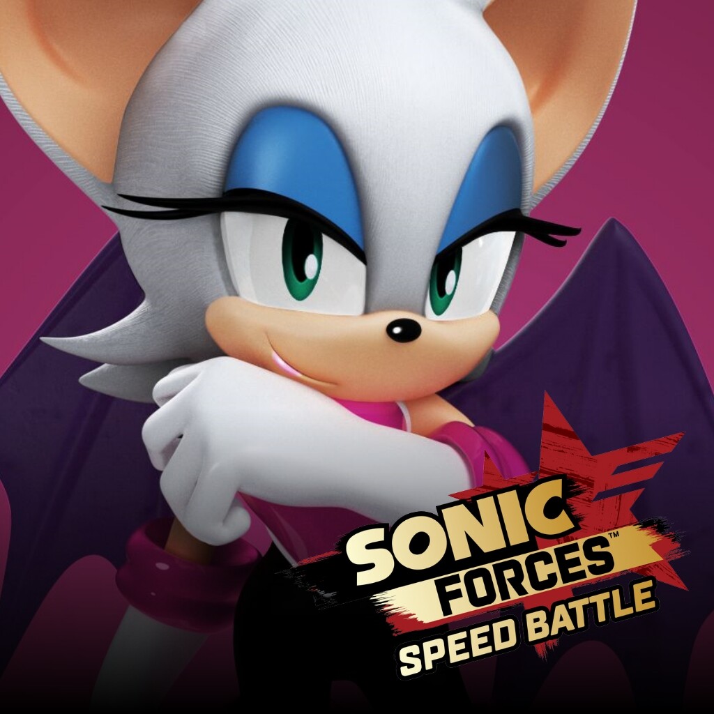 Sonic Forces Speed Battle Render - Rockstar Rouge by