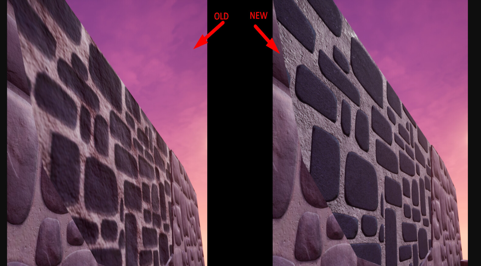 ArtStation Hollow Bastion Walls 02