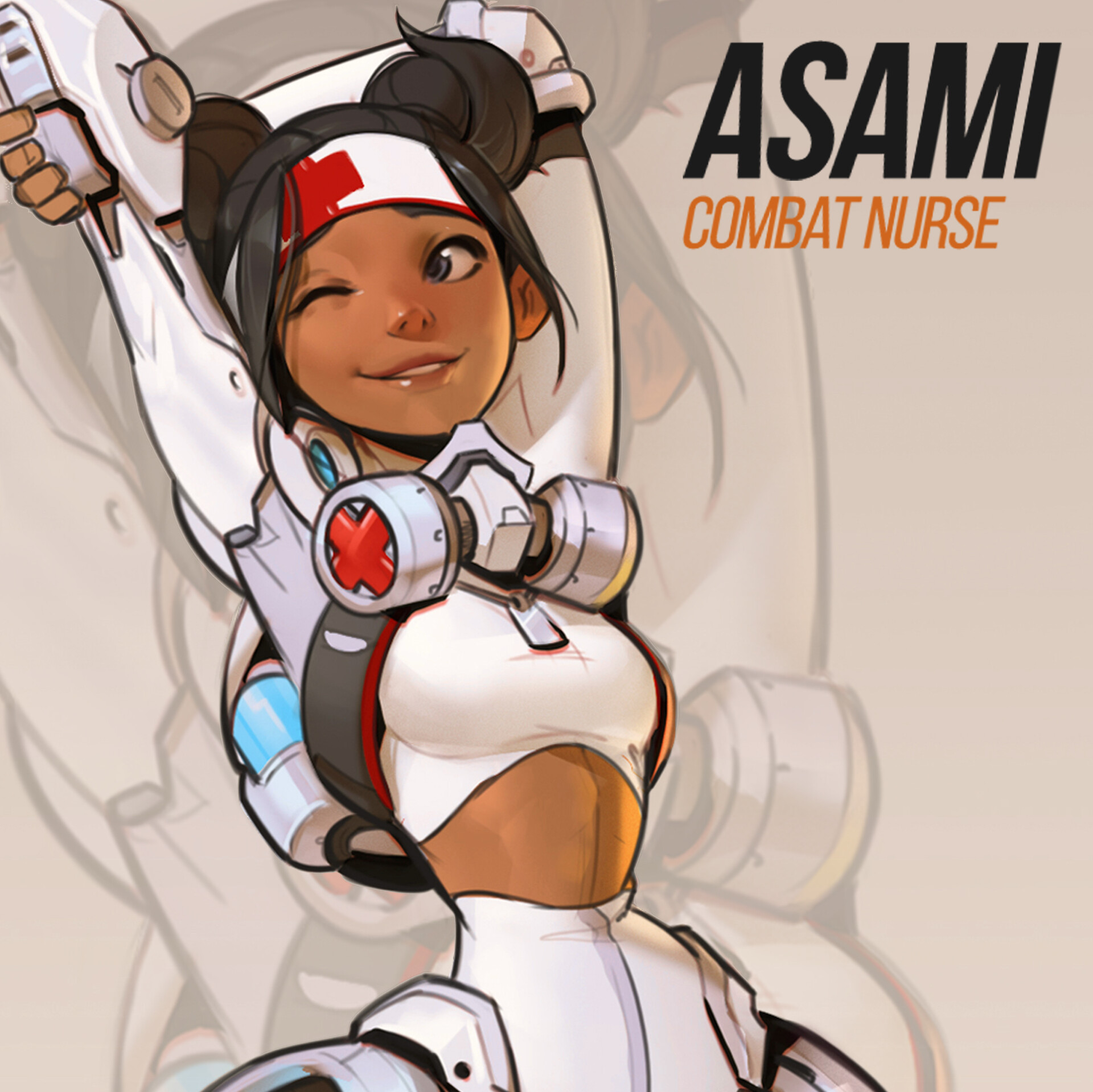 Asami — Overwatch Fanart By Moritz Cremer — Prouserme 