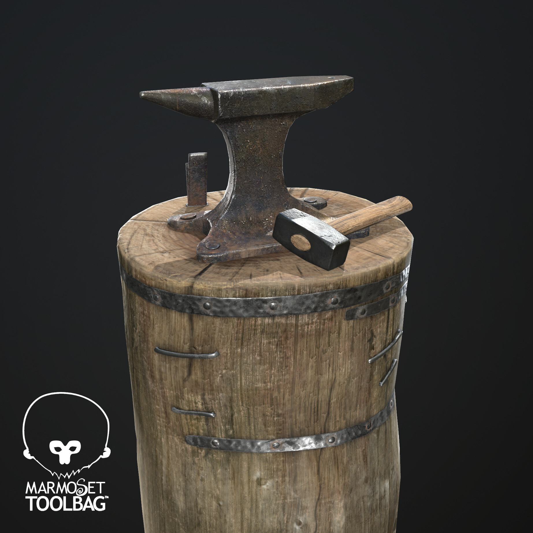 ArtStation - Anvil - game asset