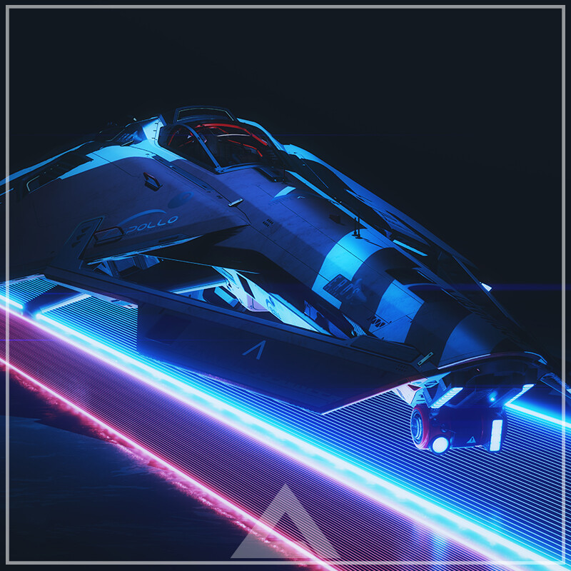 ArtStation - Hephaestus Racer - Lightbar Shots