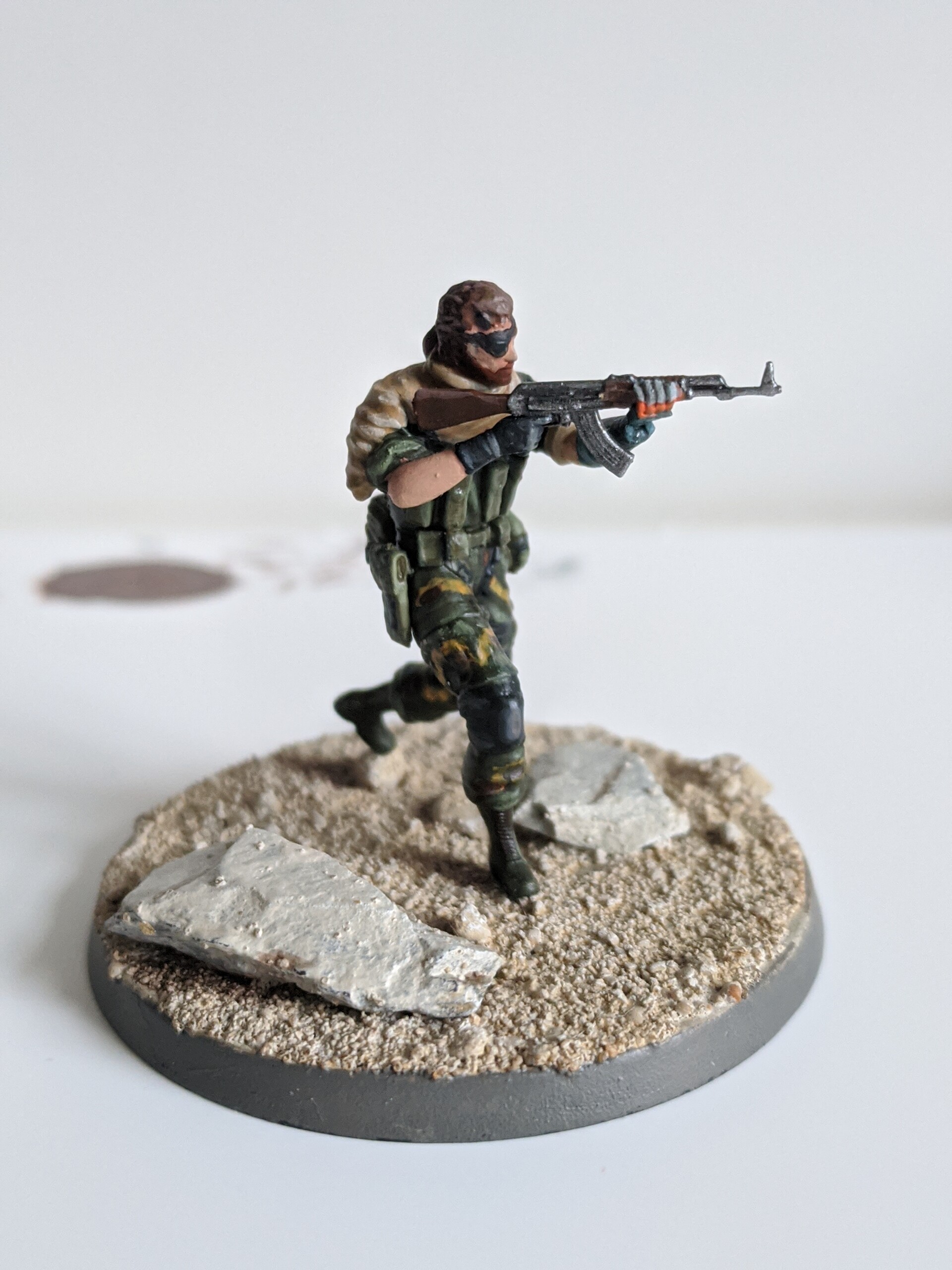 ArtStation - MGS5 Venom Snake miniature painting