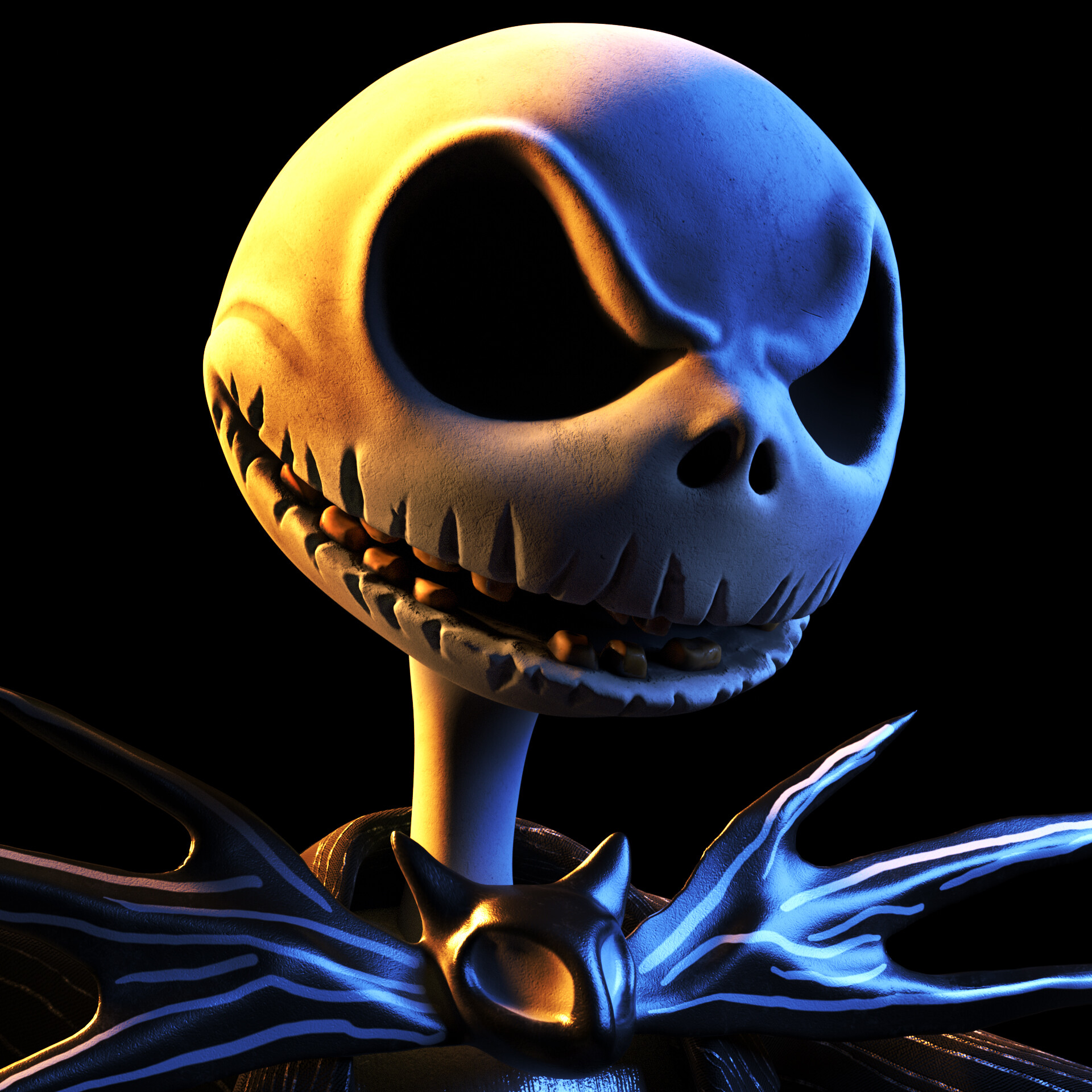 ArtStation - Jack Skellington the pumpkin king