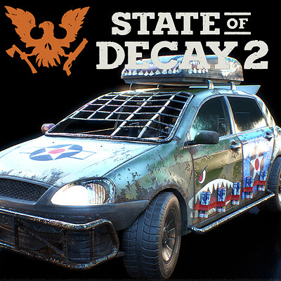 ArtStation - Military Truck - State of Decay 2