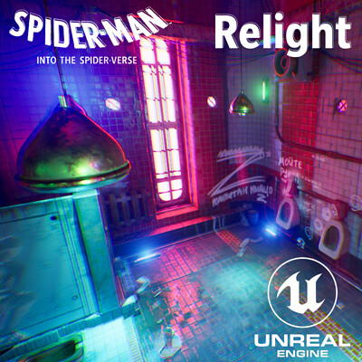 Spider-Verse Relight