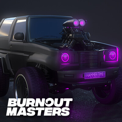 ArtStation - Burnout Masters | HammerTime Car