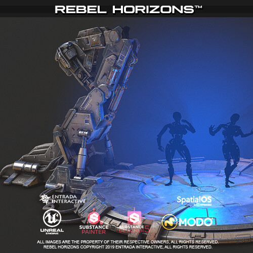 ArtStation - Teleportation Machine - Rebel Horizons