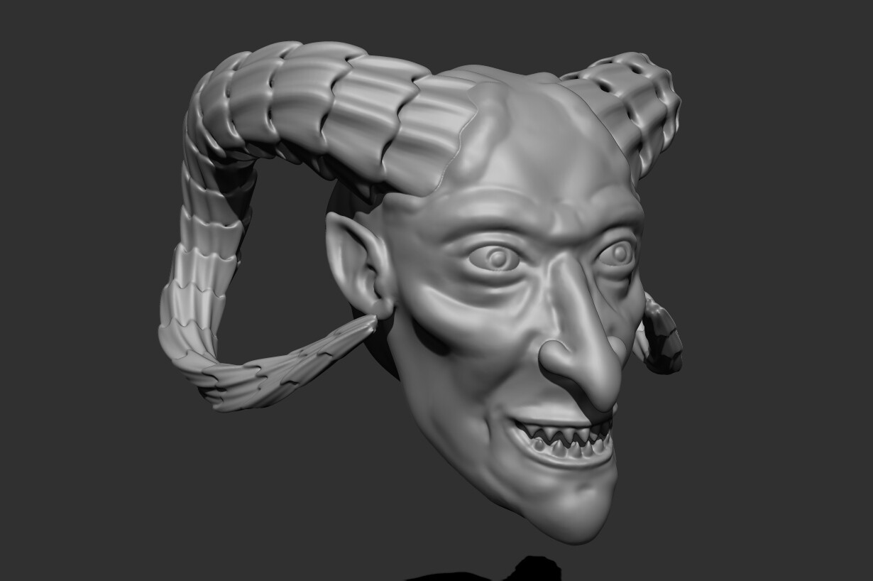 ArtStation - Devil Sculpt