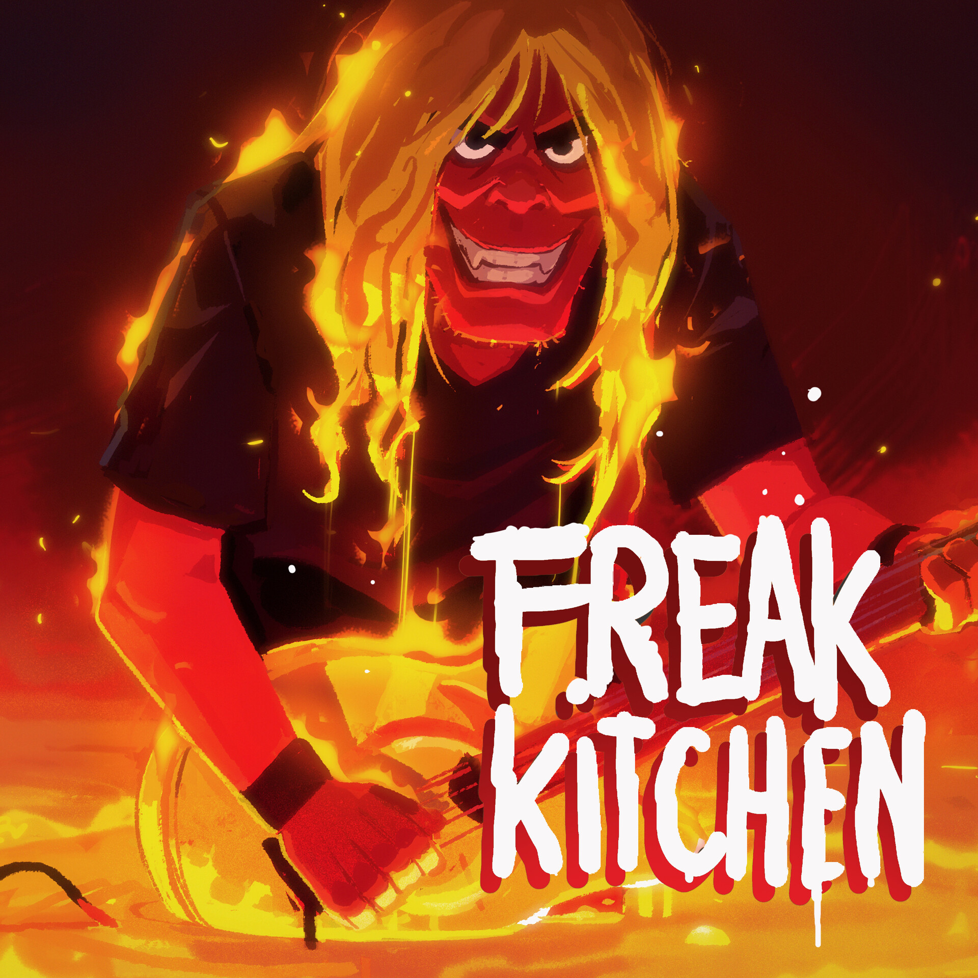 ArtStation Freak Kitchen Clip Art Director Fortiche Prod   Julien Rossire Julien Rossire Freakkitchen Vignette 