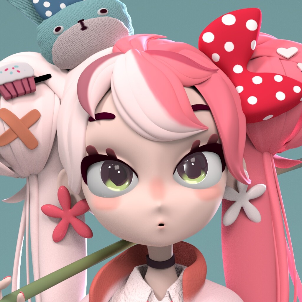 ArtStation - Spring Girl