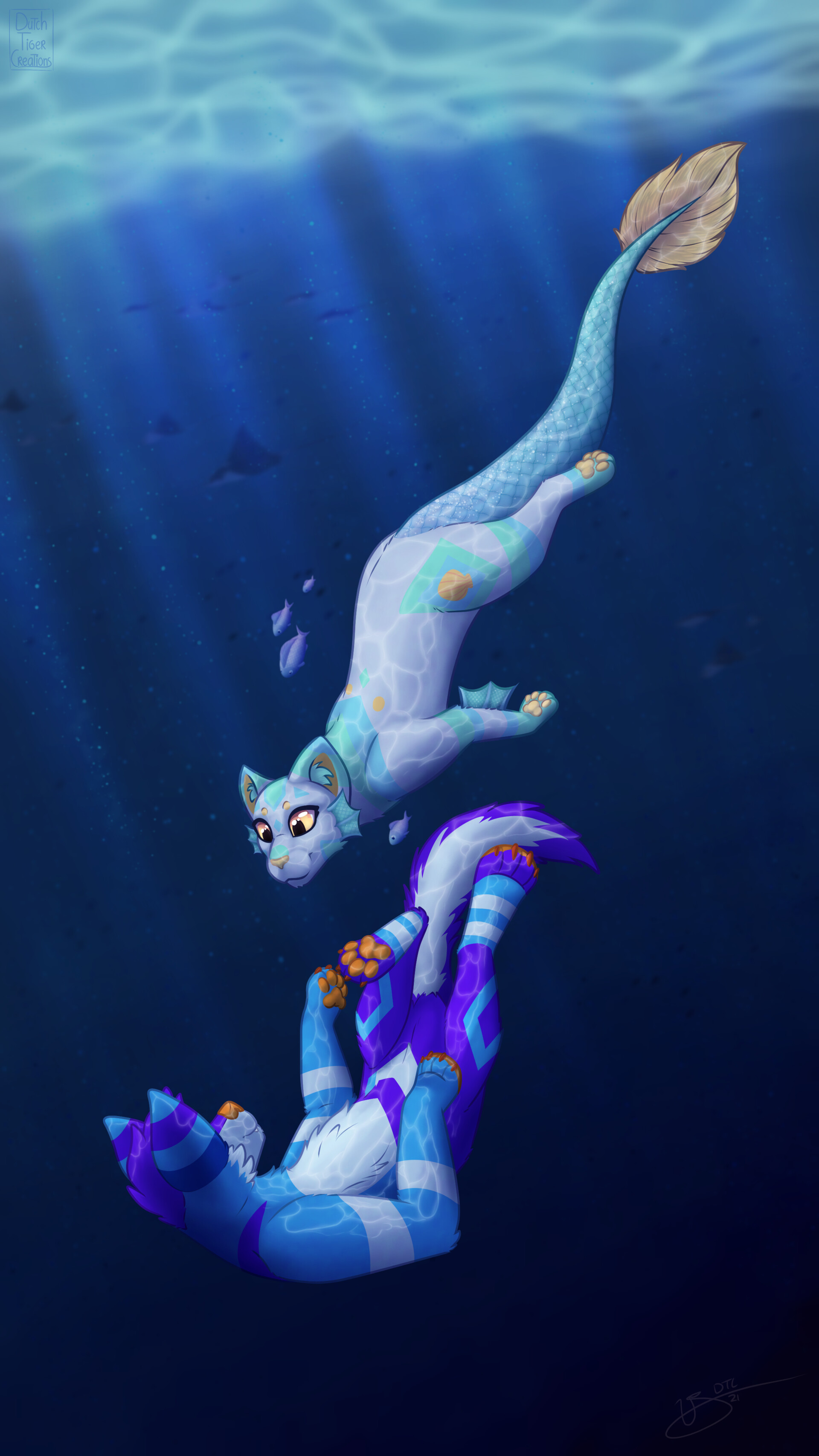 ArtStation - Aquatic friends