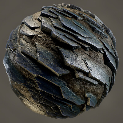 PBR - EXTREME CLIFF ROCK - 4K MATERIAL